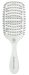 Olivia Garden - Essential - Care Flex - Hair Detangling Brush - Ice White 