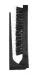 Olivia Garden - Expert - Style Up - Foldable Styling and Backcombing Brush - Matt Black 