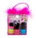 VIPERA - Tutu Set - Gift Set of 3 Peel Off Nail Polishes for Children in a Cosmetic Bag - 15