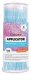 Clavier - Micro Applicator Eyelash Brushes - Lint-free eyelash applicators - Blue Glitter 2 mm - 100 pieces