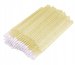 Clavier - Micro Applicator Eyelash Brushes - Lint-free eyelash applicators - Yellow Glitter 2 mm - 100 pieces