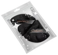 Clavier - Set of 2 Triangular Powder Puffs - Black
