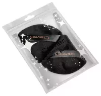 Clavier - Set of 2 Triangular Powder Puffs - Black