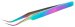 Clavier - Stainless Steel Eyelash Tweezers - Rainbow - PT4