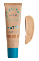 LUMENE - MATTE OIL CONTROL FOUNDATION - 30 ml  - 4 - TAN - 4 - TAN
