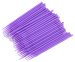 Clavier - Micro Applicator Eyelash Brushes - Aplikatory bezwłókienkowe do rzęs - Fioletowe 1 mm - 100 sztuk