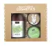 LaQ - Beauty & Cutie - Going Out with Your Face - Kiwi and Grapes - Gift Set for Women - Shower Gel 500 ml + Face Butter 50 ml + Light Face Wash Mousse 40 g