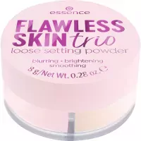 Essence - Flawless Skin Trio - Loose Setting Powder - Mattifying Face Powder - 8 g 