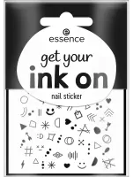 Essence - Get Your Ink On Nail Sticker - Naklejki do paznokci - 80 szt