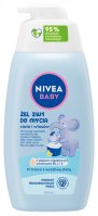 Nivea - BABY - Żel 2w1 do mycia ciała i włosów od pierwszego dnia życia - 500 ml