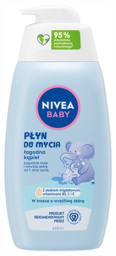 Nivea - BABY - Body Wash Gentle Bath - 450 ml