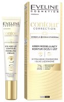 Eveline Cosmetics - CONTOUR CORRECTION - Eye and Lip Contour Modeling Cream - Krem modelujący kontur oczu i ust - 20 ml