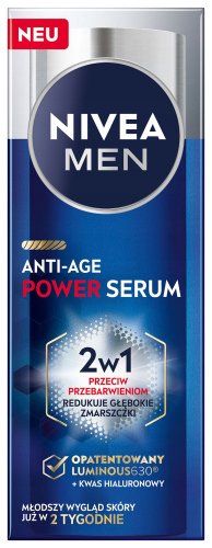 Nivea - MEN - ANTI-AGE - Power Serum - Intensive Serum against Discoloration - 30 ml