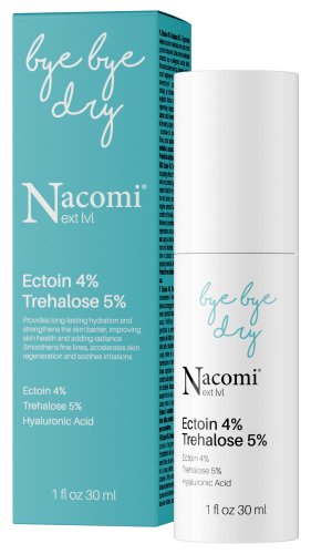 Nacomi Next Level - Ectoine 4% Trehalose 5% - Serum do twarzy z ektoiną i trehalozą - 30 ml
