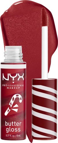 NYX Professional Makeup - Butter Gloss Swirl Lip Gloss - Limited Edition - 8 ml - 01 Peppermint Swirl