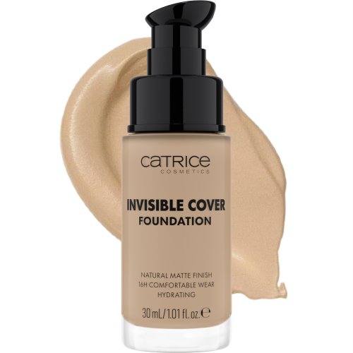 Catrice - Invisible Cover Foundation - Matte Finish - 30 ml  - 017N