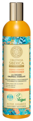 NATURA SIBERICA - OBLEPIKHA - INTENSE HYDRATION CONDITIONER - Wegańska, nawilżająca odżywka do włosów z rokitnikiem - 400 ml