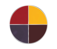 KRYOLAN - SUPRACOLOR QUARTET - Creamy Face Paint - ART. 1304 - 4 Bruise & Grazes - 4 Bruise & Grazes