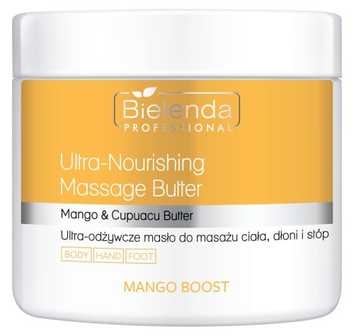 Bielenda Professional - MANGO BOOST - Ultra-Nourishing Massage Butter for Body, Hands and Feet - 500 ml