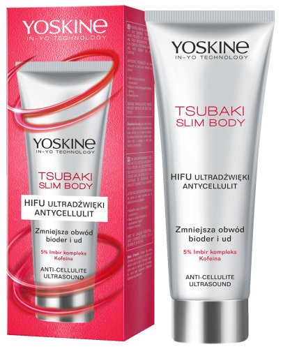 YOSKINE - TSUBAKI SLIM BODY - Hifu - Ultrasound - Anti-Cellulite Warming Body Concentrate - 200 ml