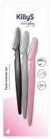 KillyS - Face Trimmer Set - Set of 3 facial and eyebrow trimmers 
