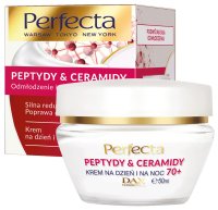Perfecta - PEPTYDY & CERAMIDY 70+ - Krem do twarzy na dzień i na noc - 50 ml