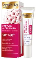 Perfecta - PEPTYDY & CERAMIDY 50+/60+ - Odmładzająco-nawilżający krem pod oczy na dzień i na noc - 15 ml