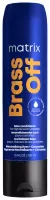 Matrix - Brass Off - Blue Conditioner - Niebieska odżywka ochładzająca odcień rozjaśnionych brązowych włosów - 300 ml