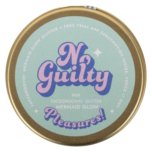 MINISTERSTWO DOBREGO MYDŁA - No Guilty Eco Facegroovin' Glitter - Biodegradowalny brokat do twarzy i ciała - 10 g - MERMAID GLOW