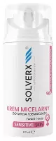 SOLVERX - Sensitive Skin - Micellar Cream for Cleansing and Removing Make-Up from the Face and Eyes - 100 ml