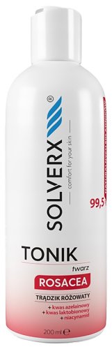 SOLVERX - Rosacea Face Toner - 200 ml