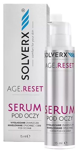 SOLVERX - AGE.RESET - Rejuvenating Eye Serum - 15 ml