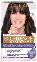 L'Oréal - EXCELLENCE Cool Creme - 4.11 Ultra Ash Brown - Kremowa koloryzacja o zaawansowanej, potrójnej ochronie - Ultrapopielaty Brąz