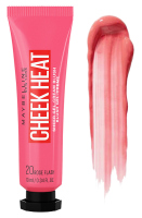 MAYBELLINE - Cheek Heat - Sheer Gel - Cream Blush - 10 ml - 20 Rose Flash - 20 Rose Flash