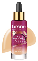 Lirene - MY 24H MASTER - High-Coverage Face Foundation - 30 ml - 01 NATURAL - 01 NATURAL