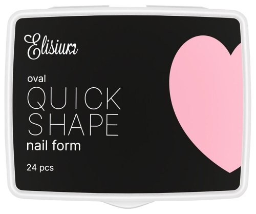 Elisium - Oval Quick Shape Nail Form - Formy do przedłużania paznokci - 24 szt.