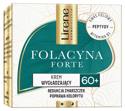 Lirene - FOLACIN FORTE 60+ - Smoothing Face Cream - 50 ml