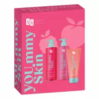AA - YOU.mmy Skin - Body Cosmetics Gift Set - Oil Shower Gel 400 ml + Body Cream 400 ml + Body Scrub 200 ml