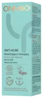 ONLYBIO - ANTI ACNE - Nawilżająco-matujący krem do twarzy na dzień - Matcha & Lewan - 50 ml