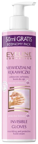 Eveline Cosmetics - INVISIBLE GLOVES - Hand Cream - Nourishing and Protective - 245 ml