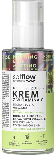 So!Flow - Normalizing Face Cream with Vitamin C - Normalizujący krem z witaminą C - Skóra tłusta i mieszana - 50 ml  