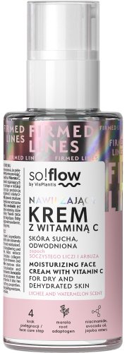 So!Flow - Moisturizing Face Cream with Vitamin C - Nawilżający krem z witaminą C - Skóra sucha i odwodniona - 50 ml  
