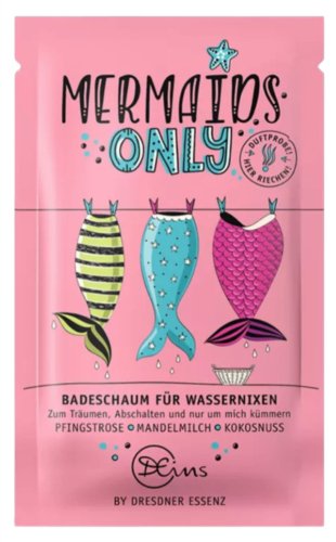 Dresdner Essenz - Mermaids Only - Badeschaum für Wolkenschäfchen - Bath Foam for Mermaids - 60 g