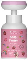 HISKIN - KIDS - Bath Foam - Pianka do mycia rąk z dozownikiem tworzącym kwiatek - Malinowa - 300 ml