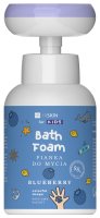 HISKIN - KIDS - Bath Foam - Hand Wash Foam with a Paw-Shaped Dispenser - Blueberry - 300 ml
