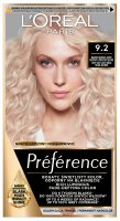L'Oréal - Préférence - Permanent Haircolor 92 WARSAW - Farba do włosów - Trwała koloryzacja - Bardzo Jasny Beżowo-Perłowy Blond