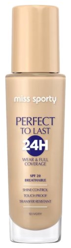 Miss Sporty - Perfect to Last 24H SPF20 Foundation - 30 ml