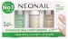 NeoNail - Intensive Nail Moisturizing - Zestaw na przebarwione i rozdwajające się paznokcie - Peeling do skórek 6,5 ml + Odżywka 7,2 ml + Olejek do skórek i paznokci 6,5 ml