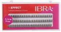 Ibra - V EFFECT - 10 FLARES EYELASH 0,10 mm / B - 120 pcs - 9 mm - 9 mm