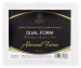 Boska Nails - Dual Form - Polyshape System Nails - Almond Form - Górne formy do przedłużania paznokci - 120 sztuk
